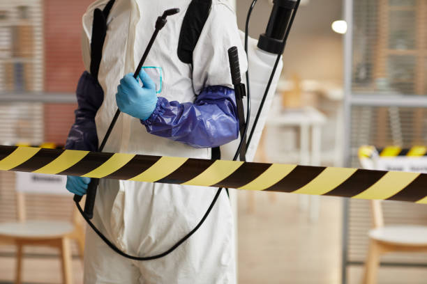 Professional Infectious Disease Decontamination technician working in West Long Branch, NJ